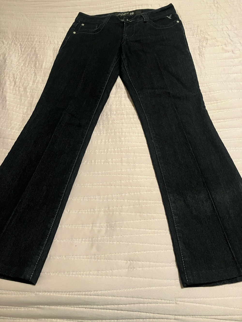 Grane Women’s Dark Blue Wide Leg Jeans